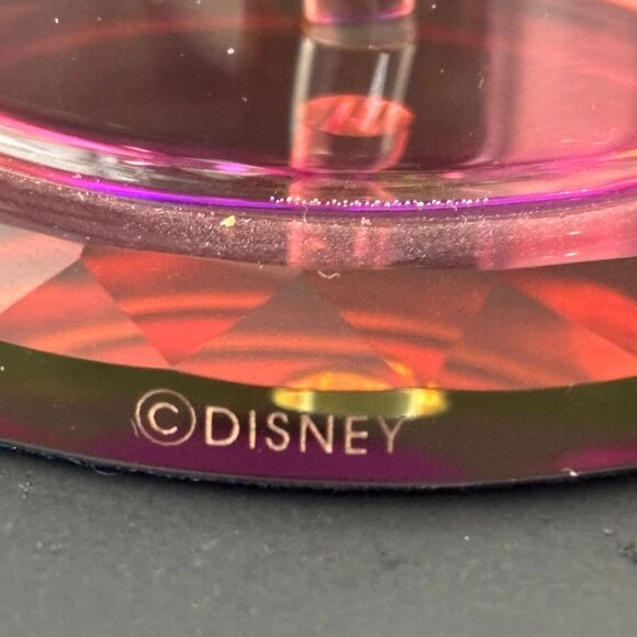 Disney Beauty Beast Bewitched Blossom Figurine Crystal World Signed Numbered - Picture 6 of 8